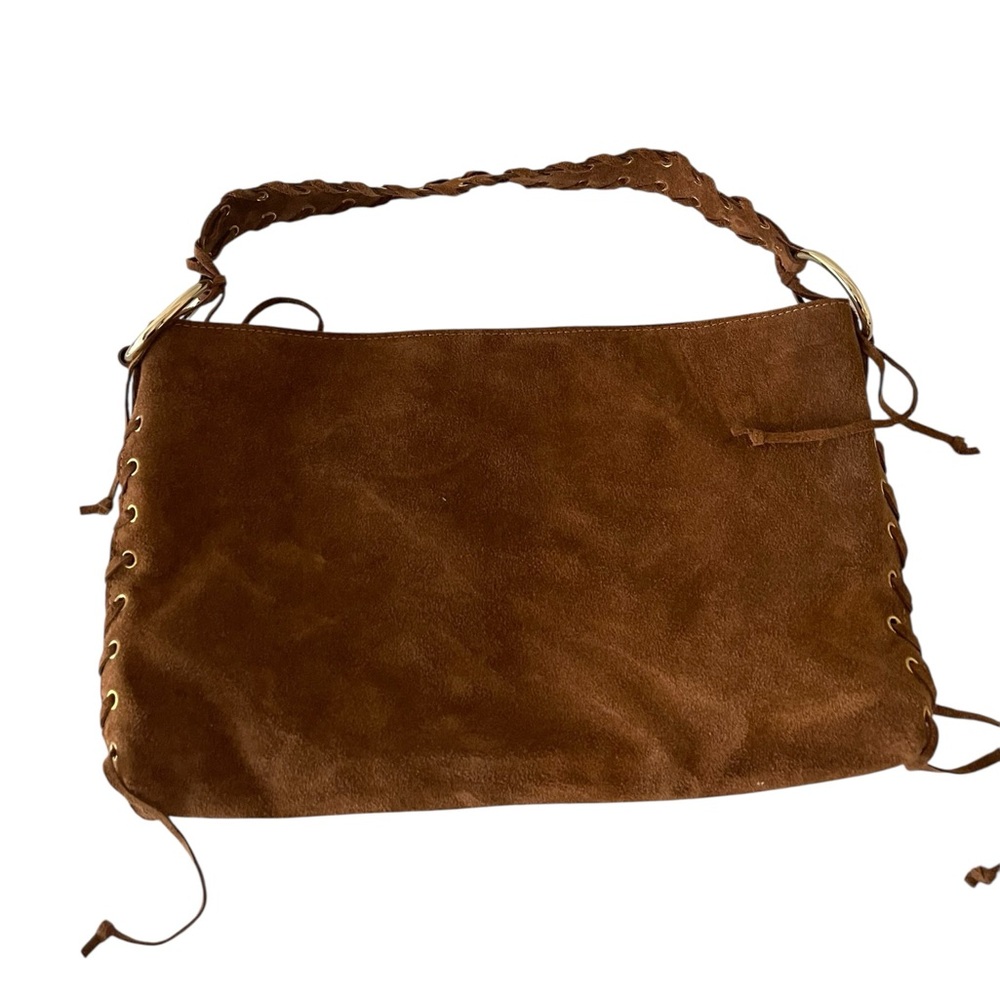 Cheval Firenze Suede Shoulder Bag